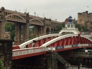 Newcastle swing bridge